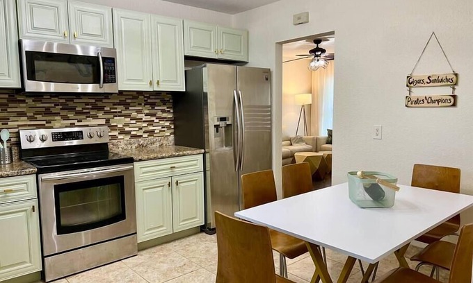 Seminole Heights House | Huge Backyard, SPA Shower, Centrally Located!