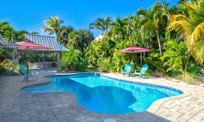 Interchange Square House | Island Oasis - Luxury Pool Home Steps to the Beach