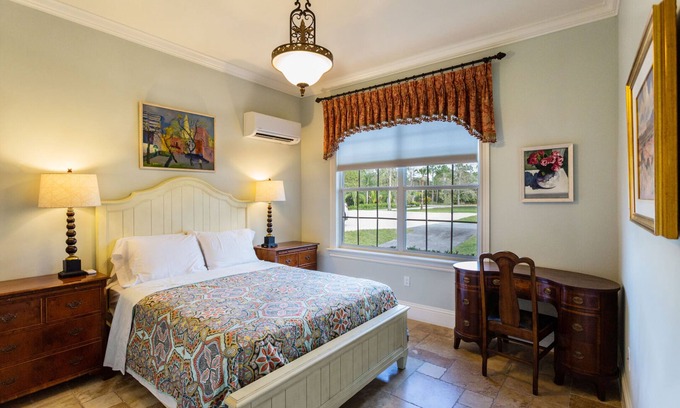 Rural Estates Apartment | Knickerbocker Suite 08B - Fully furnished 1 bed/ 1 shared bath / Nature Views & Pool in Naples, FL
