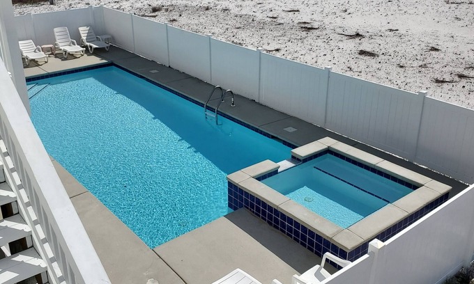 Navarre Beach House | Large 5 bedroom 4 bath home. Sleeps 16, Pets allowed, Pool and spa.