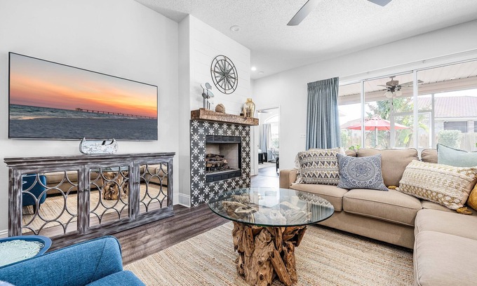 Avalon Beach Estates House | Luxurious Beach House with Community Heated Pool & Pickleball+Golf Cart