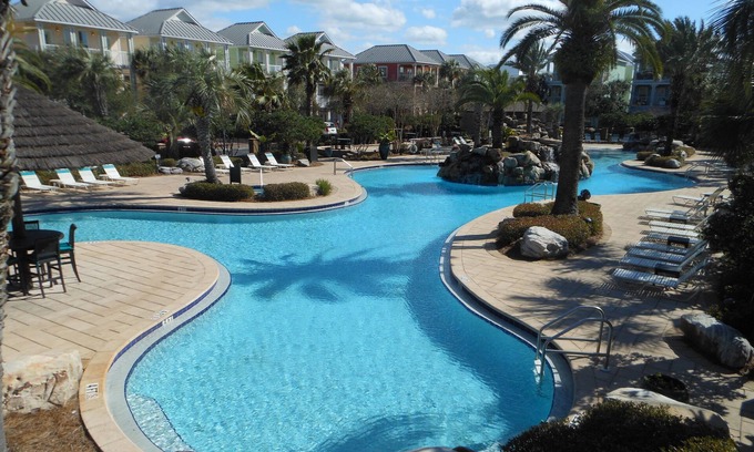 Villages of Crystal Beach House | Luxury Beach Home, Resort Pool, Free Beach Shuttle, Close to Everything, Gated