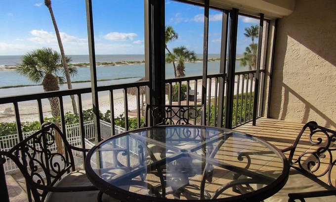 South Island Condo | Luxury Eden House 2B/2B Beachfront Vacation Condo with Million$ View!
