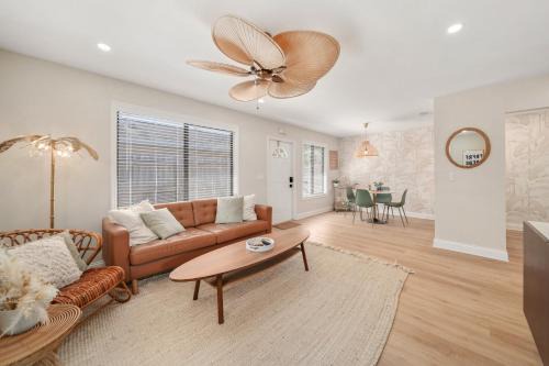 Port Canaveral Villa | Luxury Villa 3 Blocks from the Beach with a Pool, Fire Pit and Outdoor Oasis