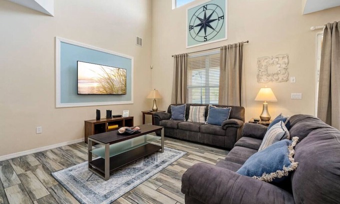 Watersong House | New - 6 Bed - Game Room - Pool - No Rear Neighbors
