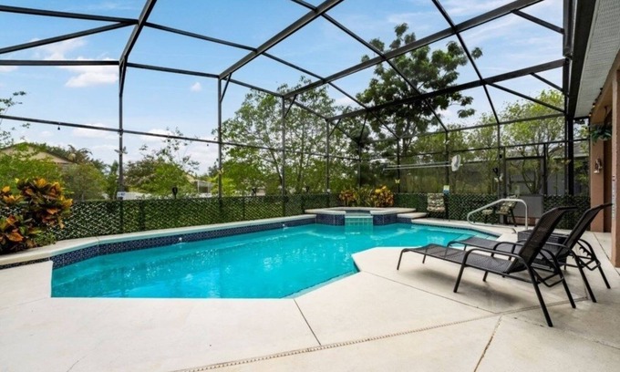 Highlands Reserve Villa | NEW! Highlands Hideaway 4BR Home w/Private Pool & Spa
