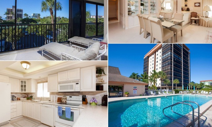 Bonita Springs Condo | NEW LISTING - Directly Across from Bonita Beach – Free Wi-Fi – Sea Isles Condo