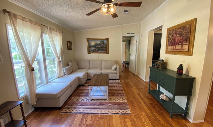 Old Town Cabin | North Florida Cabin near Springs/Trails/Campground/Fire Pit