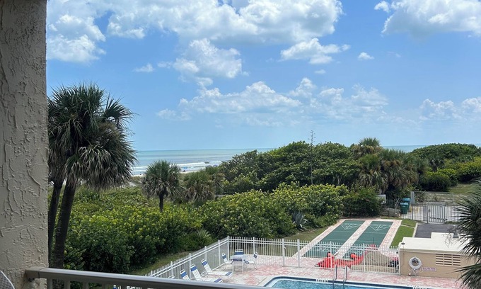 Port Canaveral Apartment | Ocean Front condo. With Ocean View from every room. Best location Port Canaveral