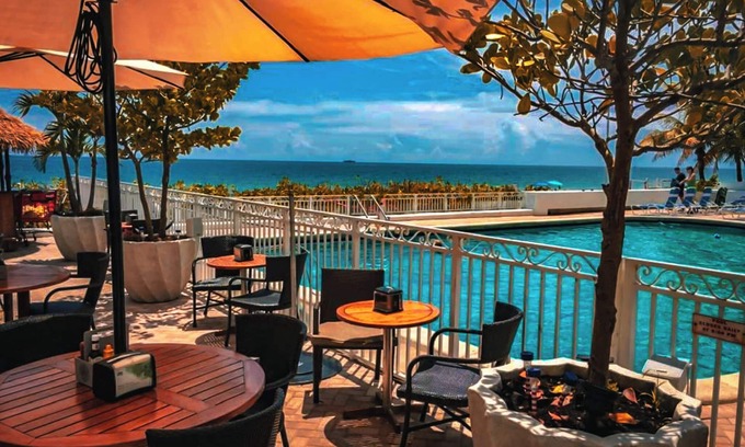 Galt Mile Condo | Oceanfront Resort Balcony