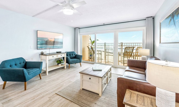 Satellite Beach Condo | Perfect for Families - Oceanfront Ground Floor Condo w/Large Heated Pool! ποΈ