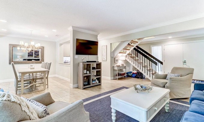Fernandina Beach House | Pet Friendly | Luxury Beachwood Townhome | Directly Across the Street from the Beach