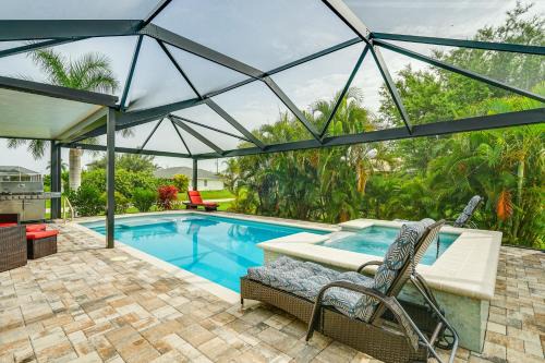 Pelican House | Pool and Hot Tub at Home in Cape Coral