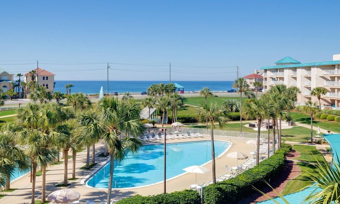 Miramar Beach Condo | Private Balcony ~ Gulf and Pool Views ~ Spacious Living Area ~ Fitness Center