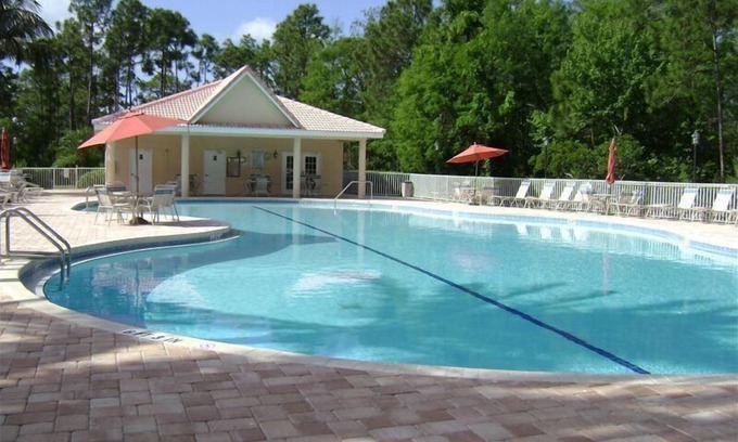 North Naples Condo | Quiet, Lake & Preserve View, Gated, Beach 7 Minutes, Large Community Pool Area