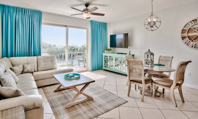 Fort Walton Beach - Destin Condo | Relax and Enjoy Gulf Views & Excellent Pools, 3rd floor, Garage Parking