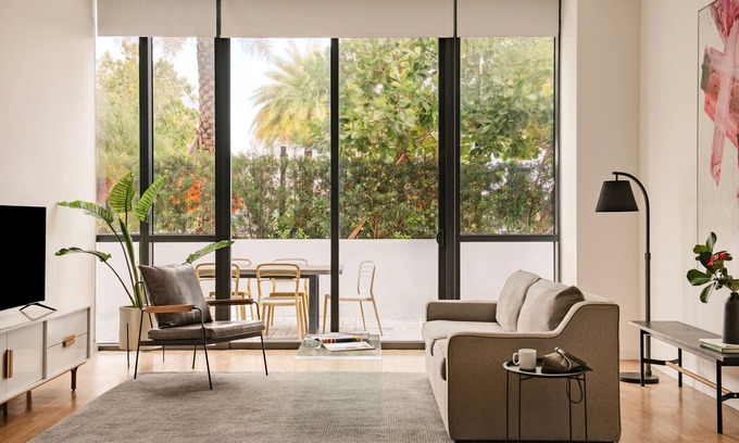 West Avenue Apartment | Sonder 17WEST | Spacious Two-Bedroom Apartment w/Balcony