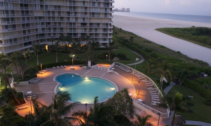 Marco Island Condo | South Seas Direct Ocean Front Condo-Excellent Southwest Gulf & Beach View