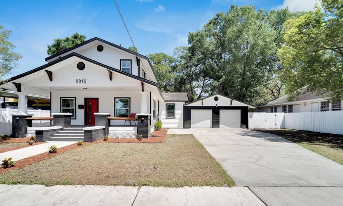Old Seminole Heights House | Two-Story Luxury|Stunning|Master Suite