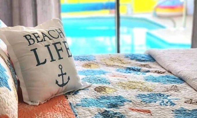 Yacht Club House | Unwind by your private pool watching the sunset over the canal!