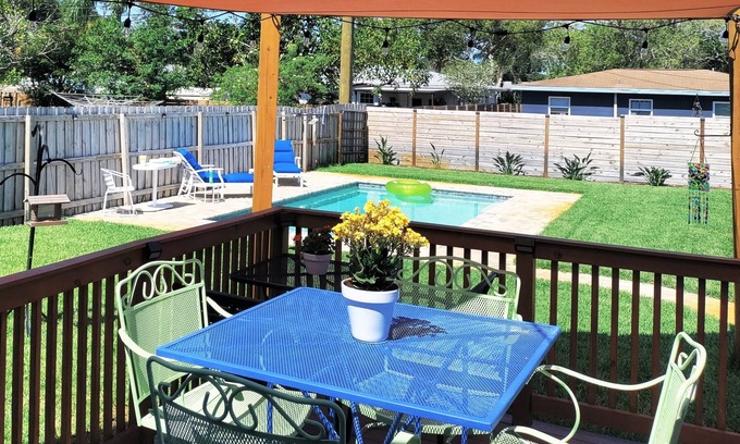Gulfport House | Vacation Home w Private Backyard, Deck & Pool - Pet and Child Friendly