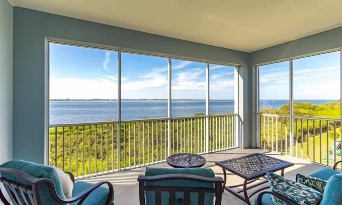 Whitney Beach Condo | Waterfront on Anna Maria Sound ~ Beaches just minutes away!