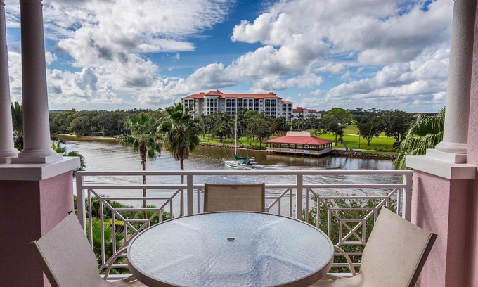 Palm Coast Condo | Yacht Harbor 2 BR condo with access to Hammock Beach Golf Resort & Spa - 474