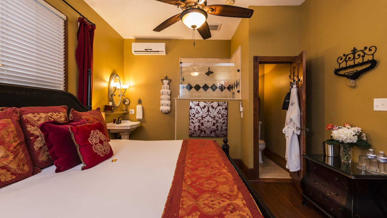 Photo of Bedroom in St. Augustine Historic District