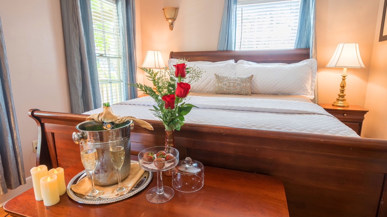Photo of Bedroom in St. Augustine Historic District