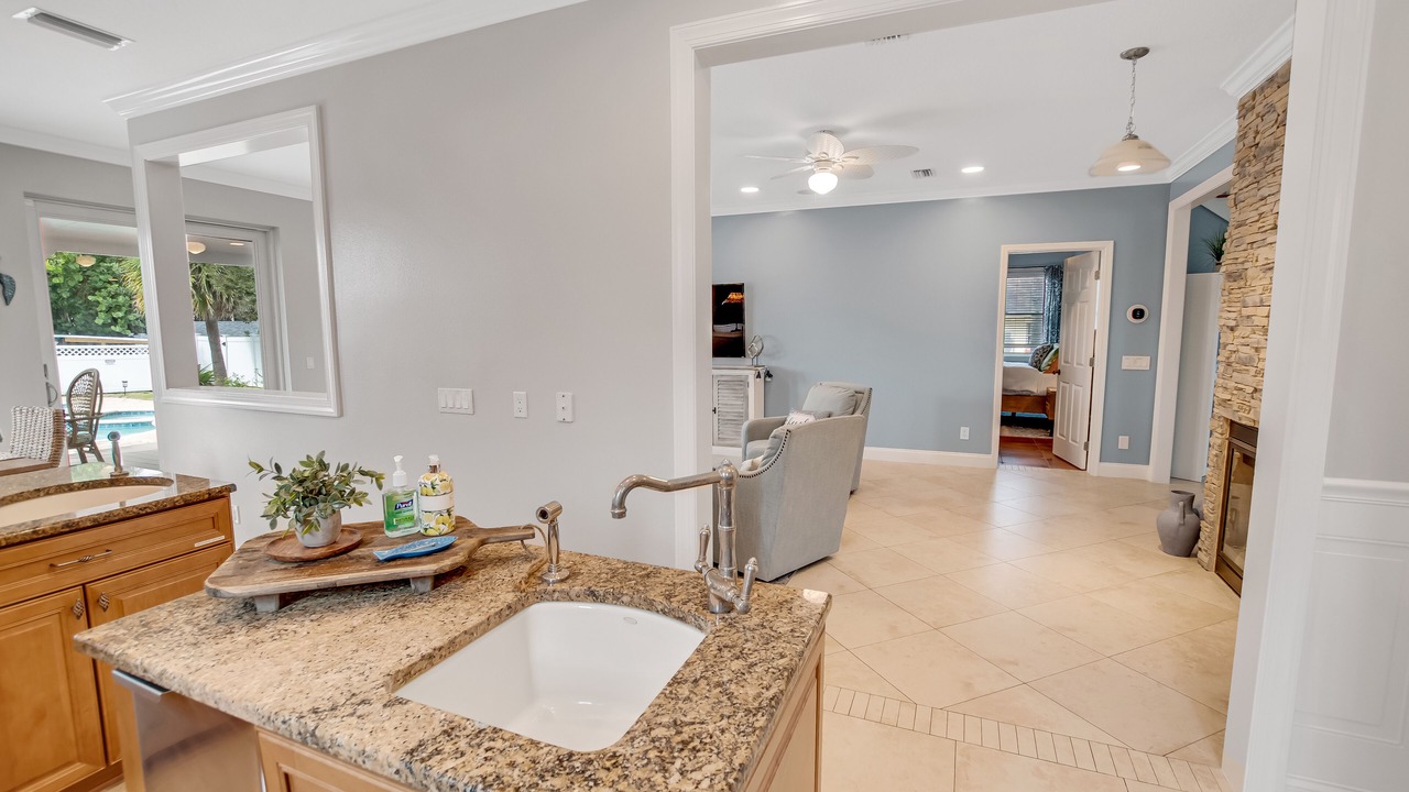 Photo of Bathroom in New Smyrna Beach