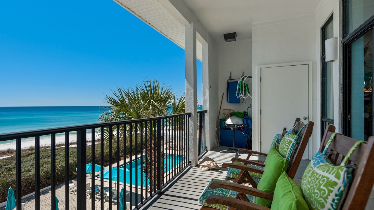 Photo of Patio Balcony in Dune Allen Beach