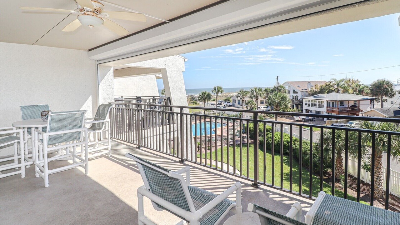 Photo of Patio Balcony in St. Augustine Beach
