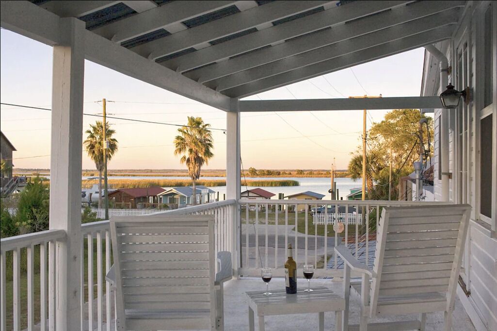 Photo of Patio Balcony in Historic Downtown Apalachicola