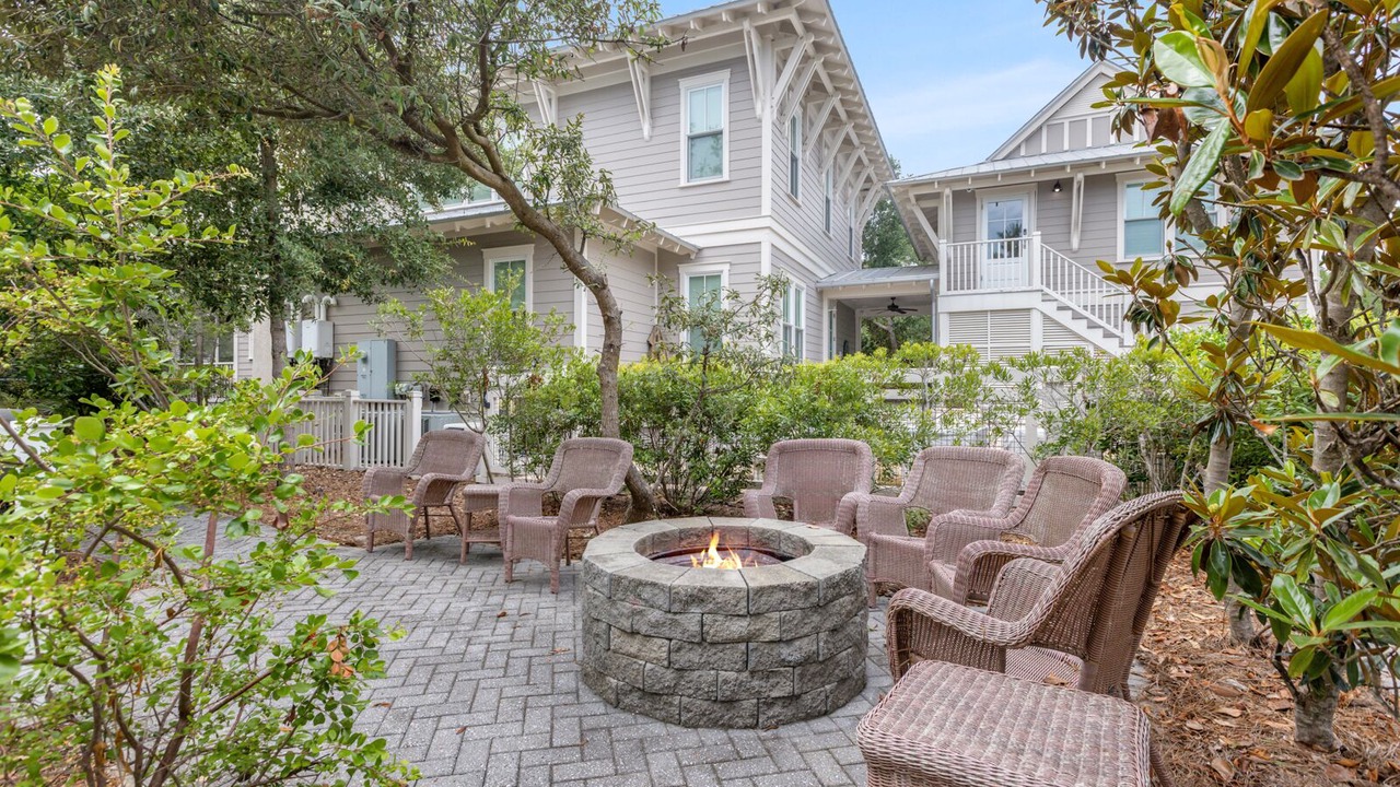 Photo of Patio Balcony in Watercolor