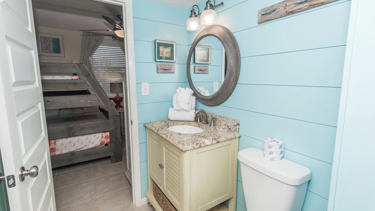 Photo of Bathroom in Gulf Lagoon Beach