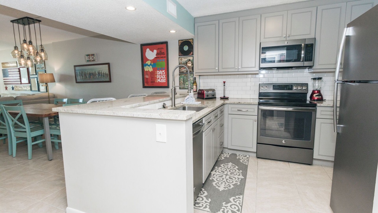 Photo of Kitchen in Gulf Lagoon Beach