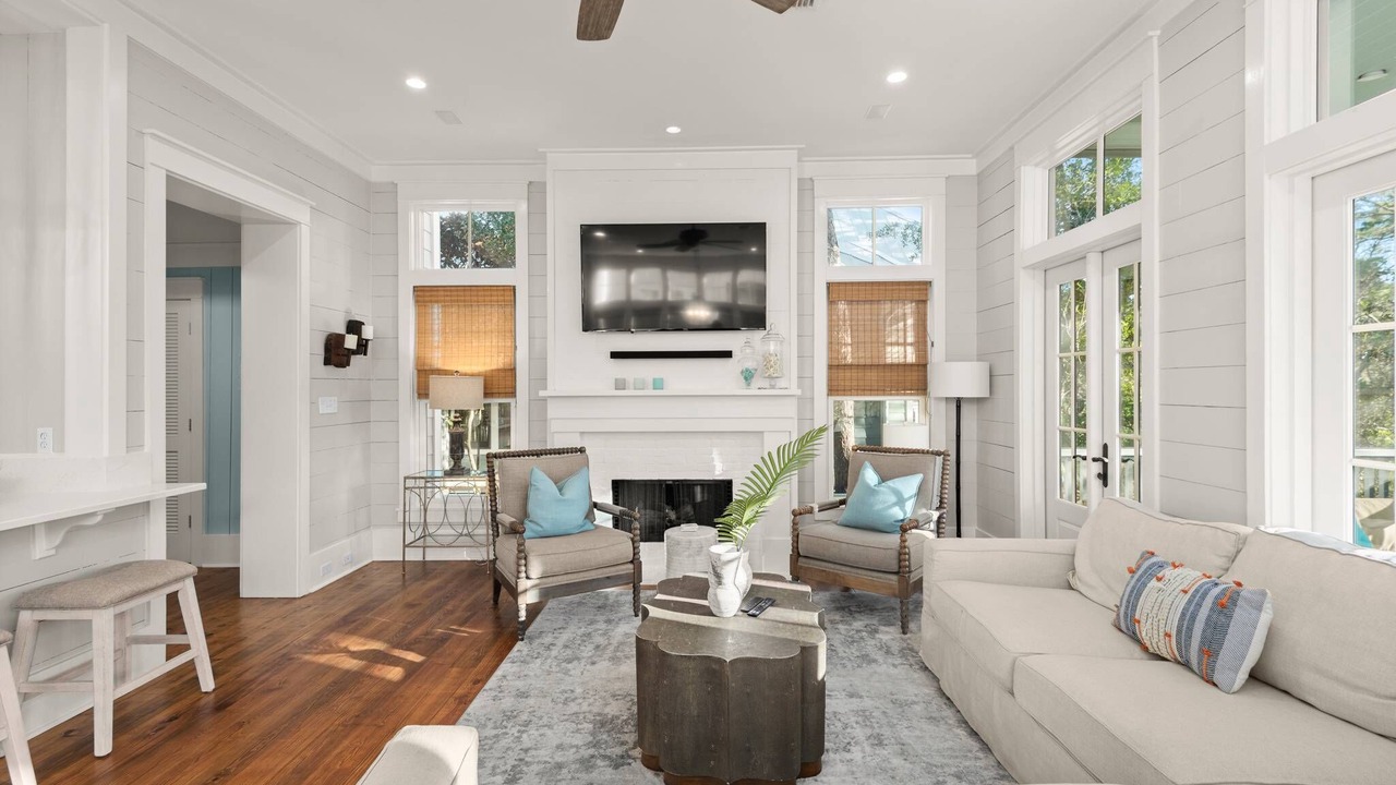 Photo of Livingroom in Watercolor