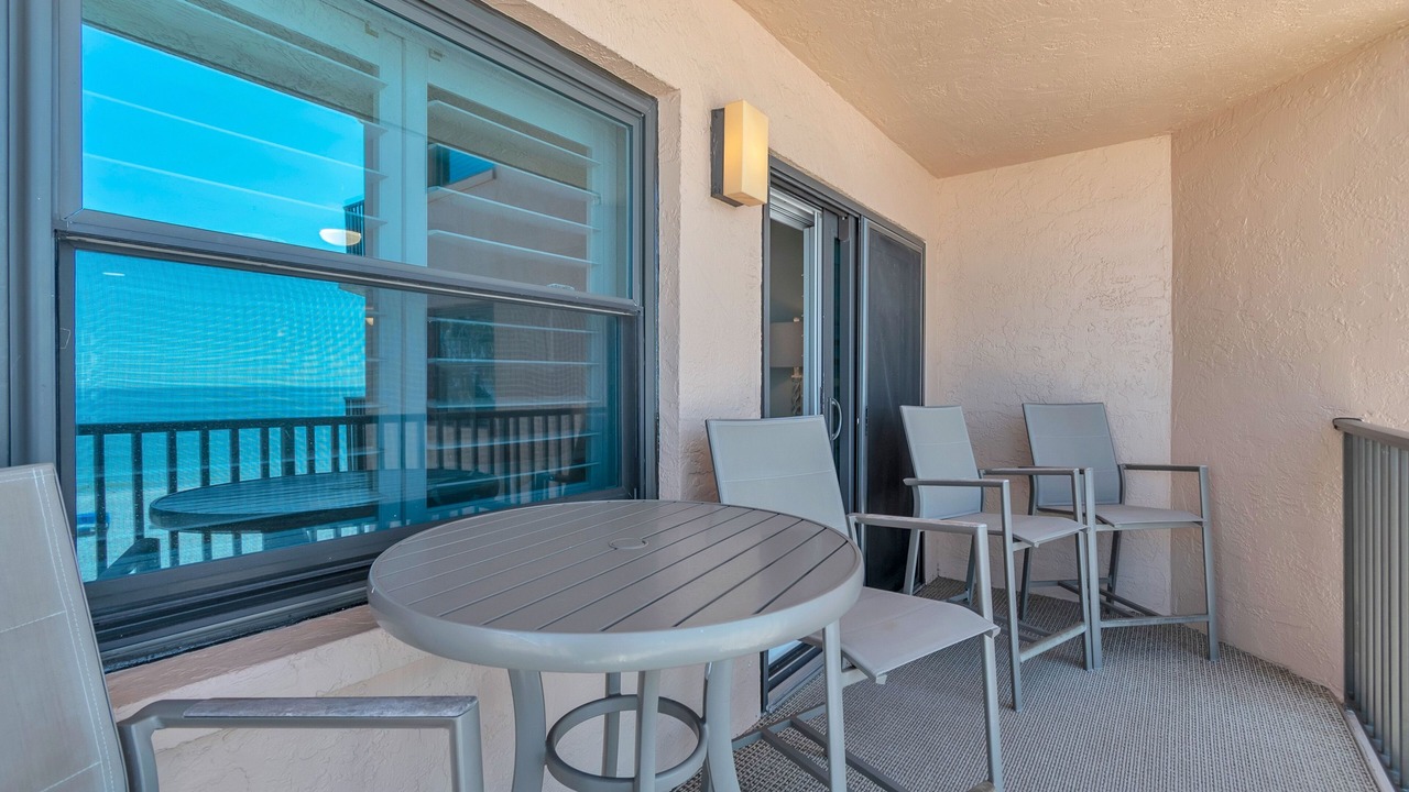 Photo of Patio Balcony in North Redington Beach