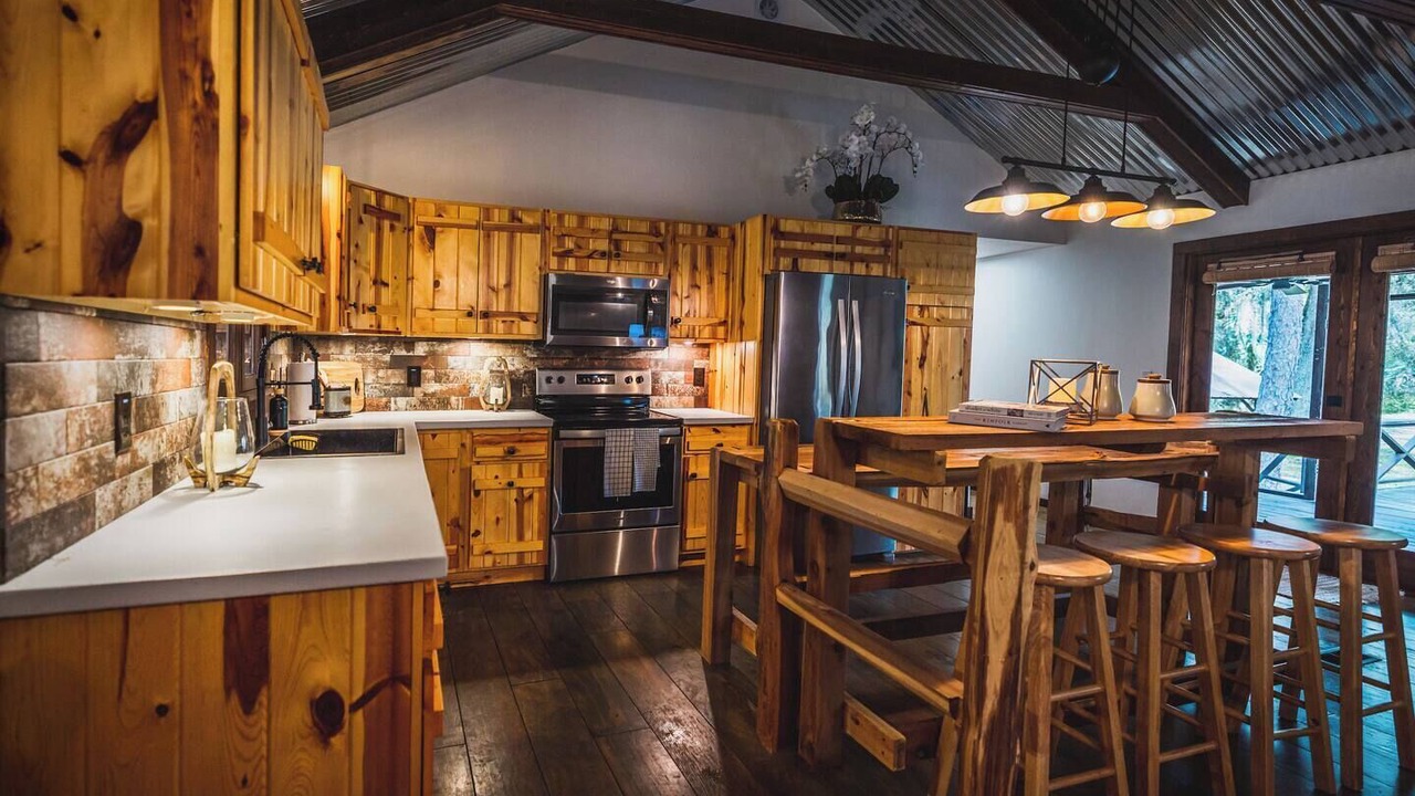 Photo of Kitchen in Christmas