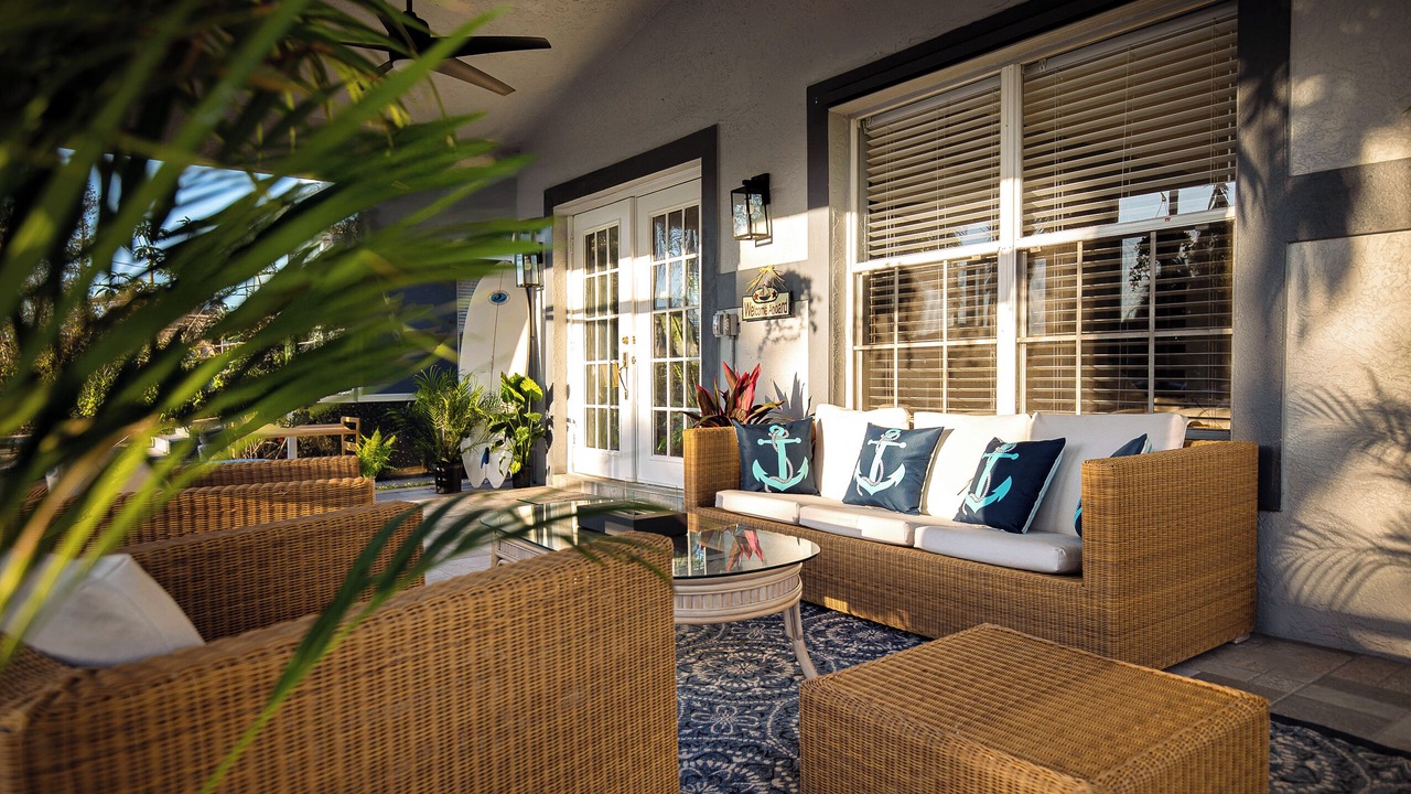 Photo of Patio Balcony in Redevelopment Area