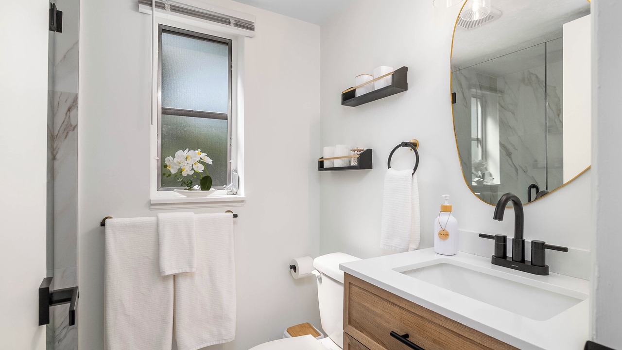 Photo of Bathroom in Redevelopment Area