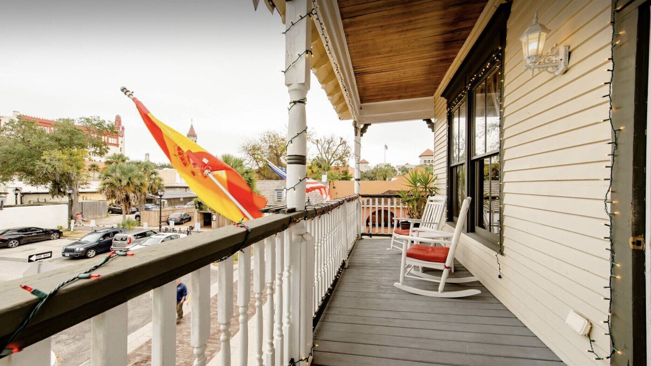 Photo of Patio Balcony in St. Augustine Historic District