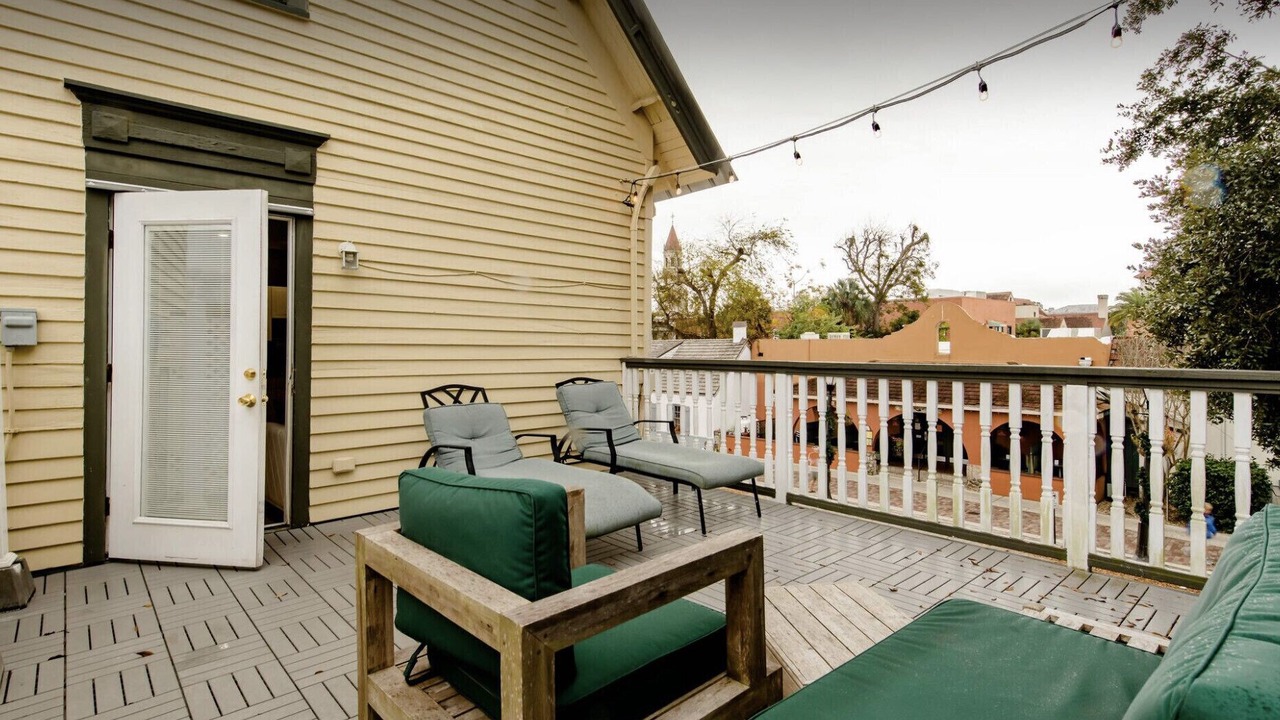 Photo of Patio Balcony in St. Augustine Historic District