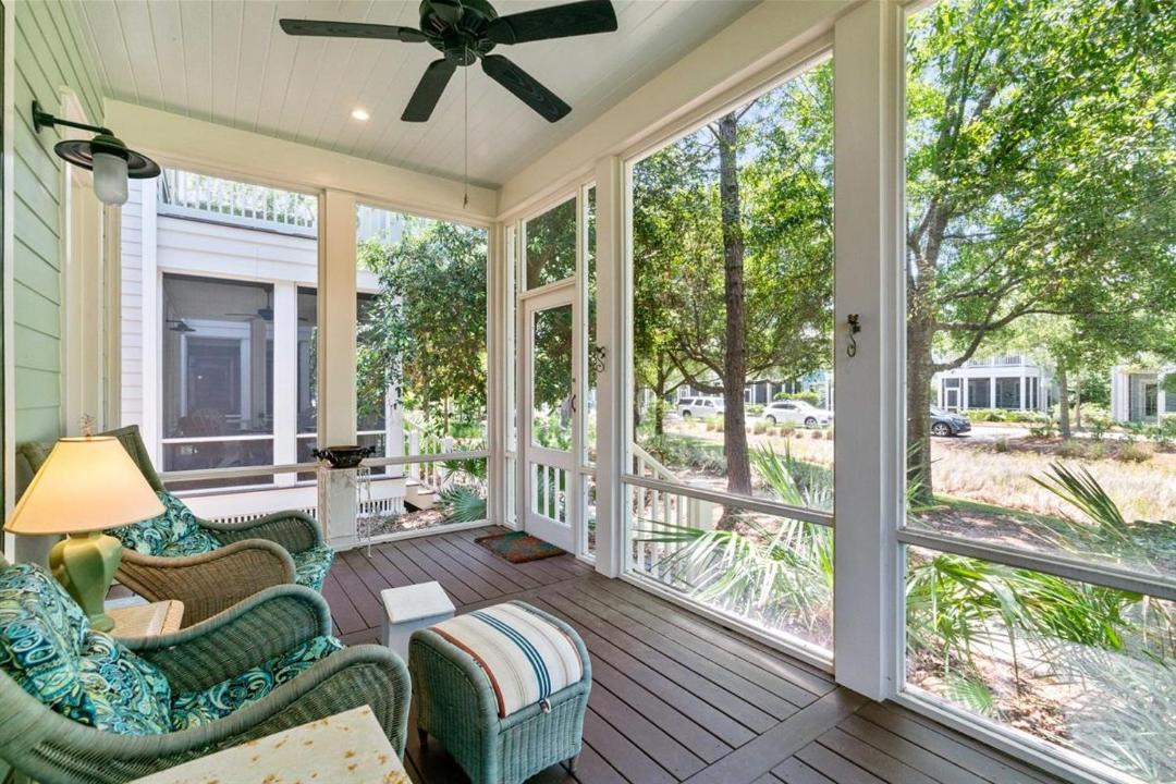 Photo of Patio Balcony in Watercolor