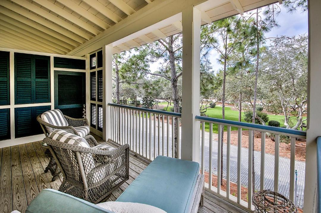 Photo of Patio Balcony in Watercolor