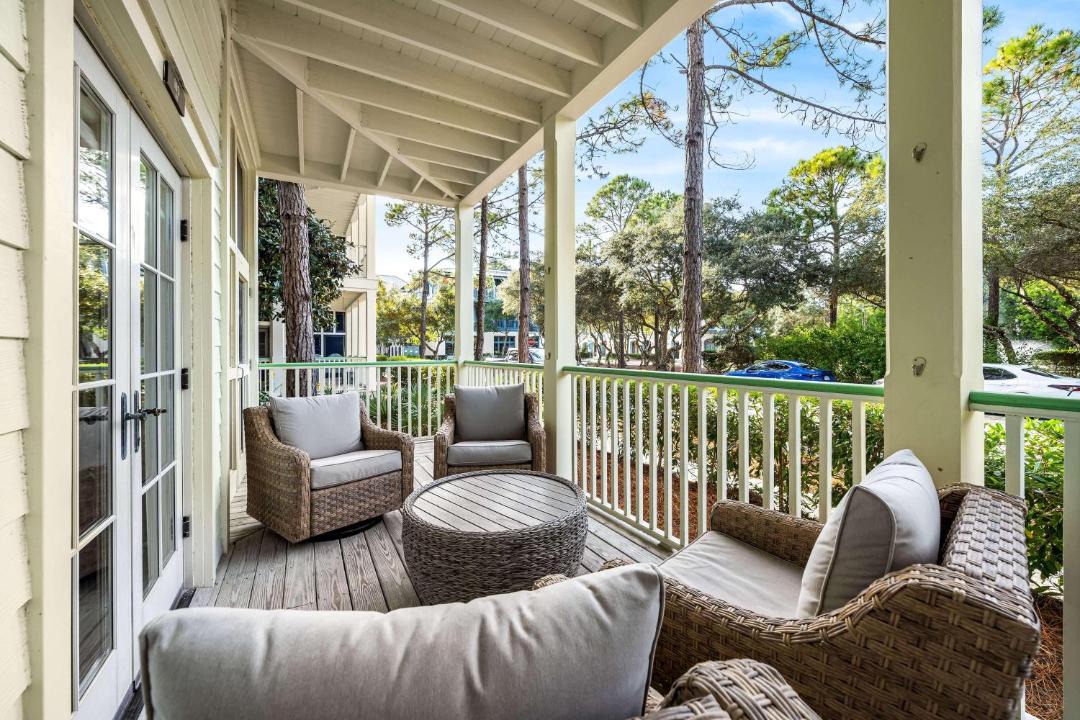 Photo of Patio Balcony in Watercolor