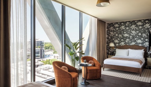 Double Room, 2 Queen Beds (Skyline View)