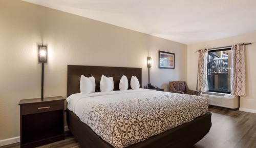 Standard Room, 1 King Bed, Accessible, Refrigerator & Microwave