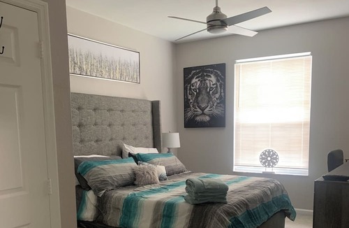 Windsor Palms Condo | CasaComfort-king suite, 5 miles from Disney, heated pool/Jacuzzi in community