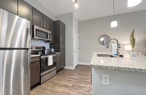 Carver City - Lincoln Gardens Apartment | Luxury 1st Floor 1 BR, Central Tampa